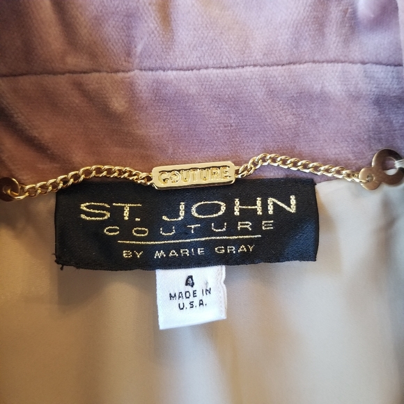 ST JOHN COUTURE Asymmetrical Zip Jacket - Picture 4 of 12